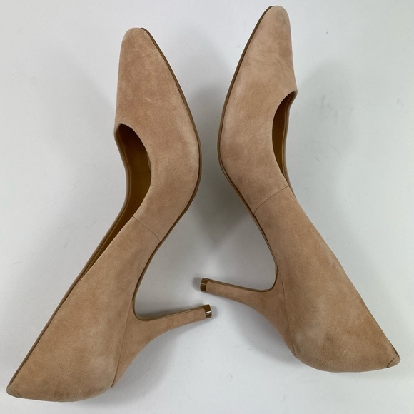 INC International Concepts Zitah Pointed Toe Pump Sz7.5M Blush Suede - Picture 10 of 12